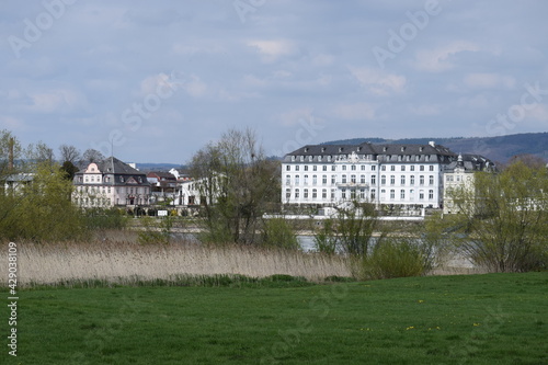 Blick über den Rhein auf Schloss Engers photo