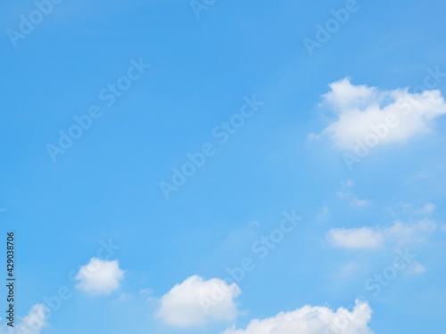 Altocumulus clouds sky images are used for background images.