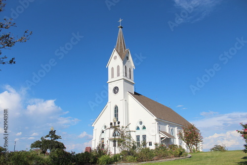 Fototapeta church in the countryside