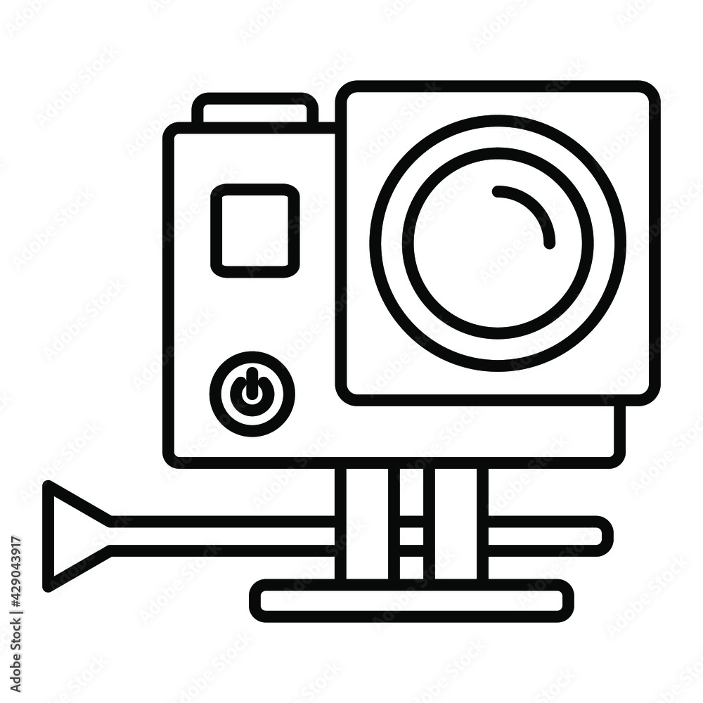 Action camera icons . Action camera pack symbol vector elements for infographic web. Action camera icons . Action camera pack symbol vector elements for infographic web.