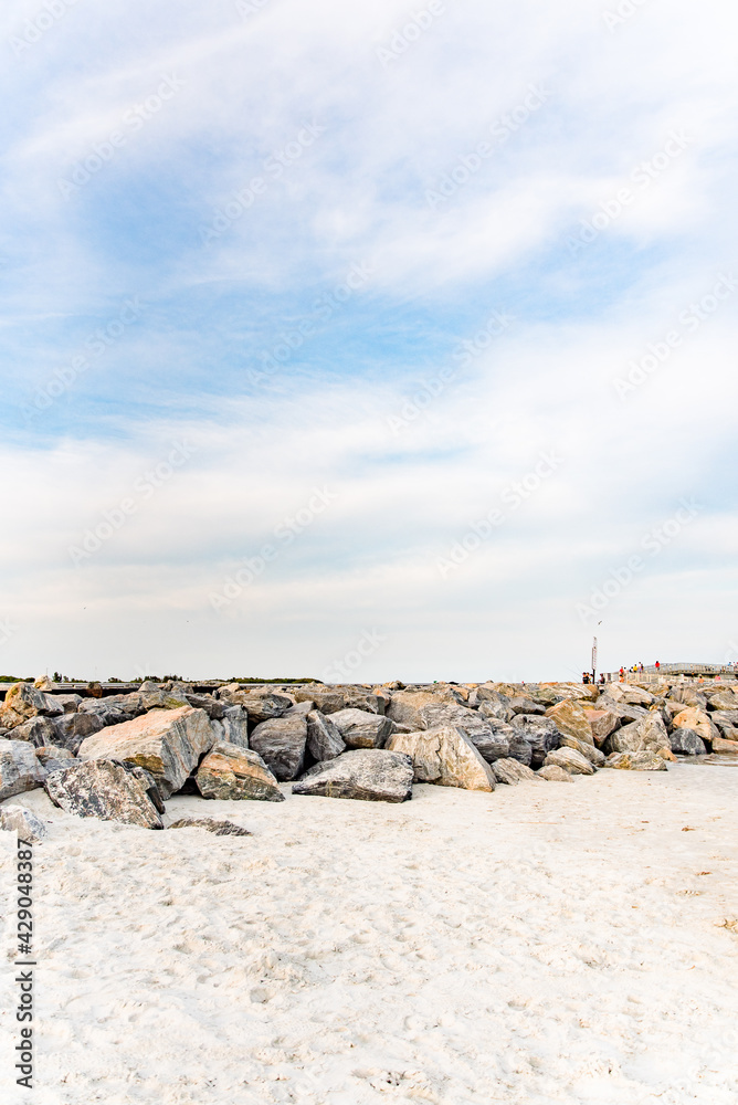 Obraz premium Rocks and Beach