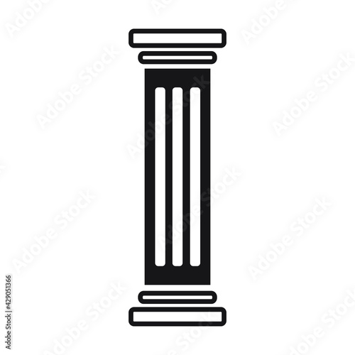 pillar icons . pillar pack symbol vector elements for infographic web.
