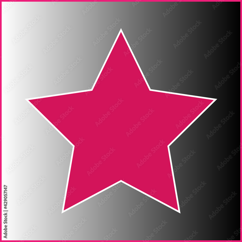 Star illustration, red star, blue star, star art Star illustration, red star, blue star, star art