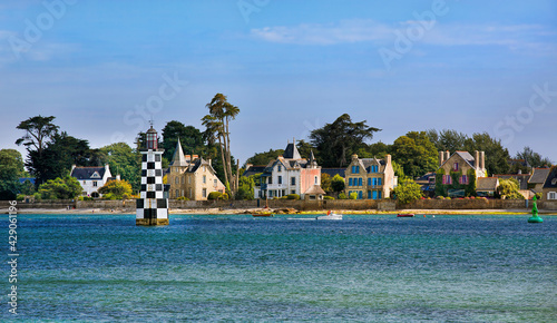 Loctudy as Seen from Ile-Tudy, Brittany photo