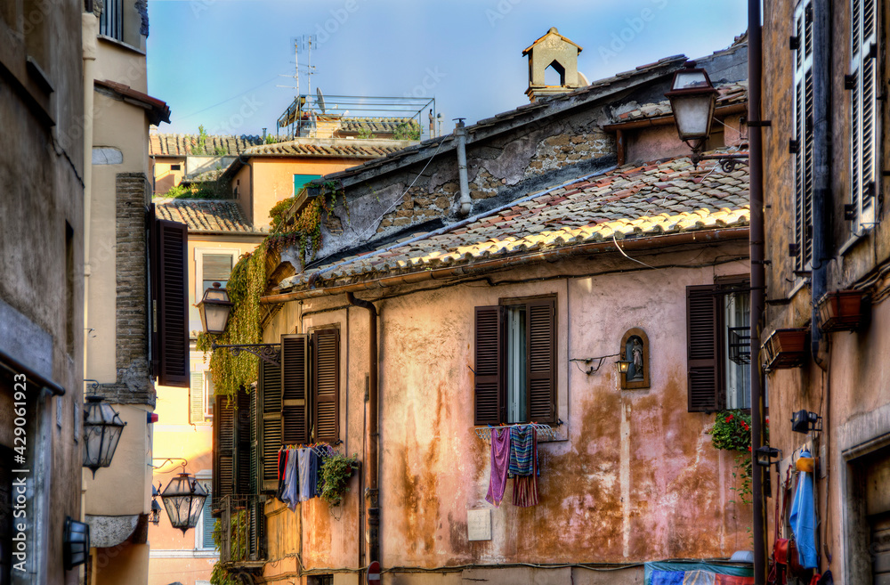 Fototapeta premium From Trastevere, Rome