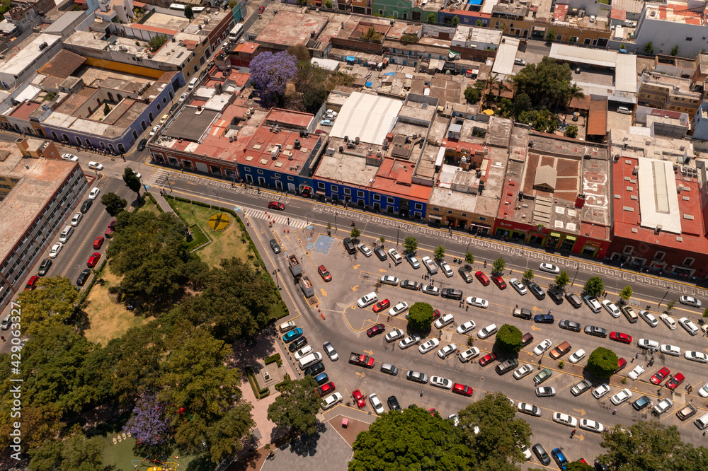 Plaza de la Concordia en Cholula, Puebla