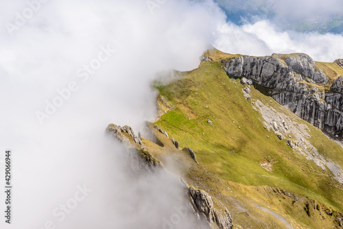 The Swiss Alps from the Pilatus Peak. photo