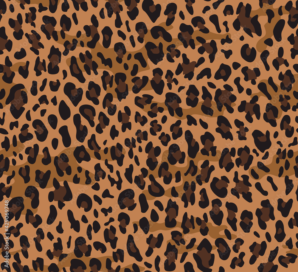 Leopard texture seamless tree background, modern print. Wild cat pattern. Leopard texture seamless tree background, modern print. Wild cat pattern.