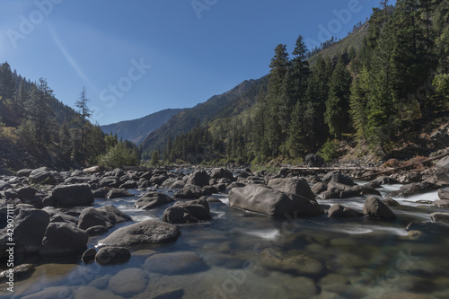 river in the mountains, Okanogan-Wenatchee National Forest