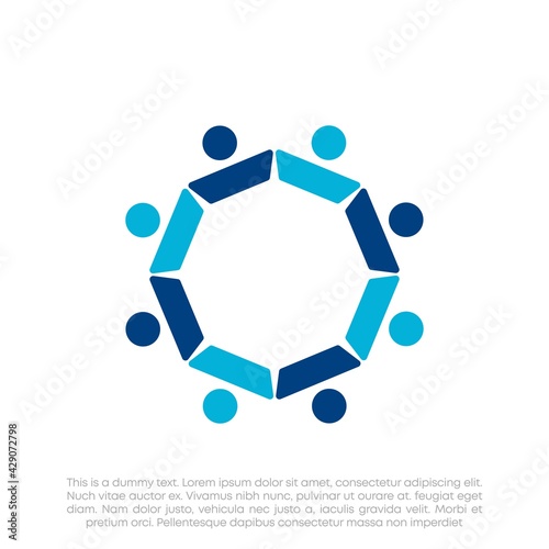 Human Resources Consulting Company, Global Community Logo	
