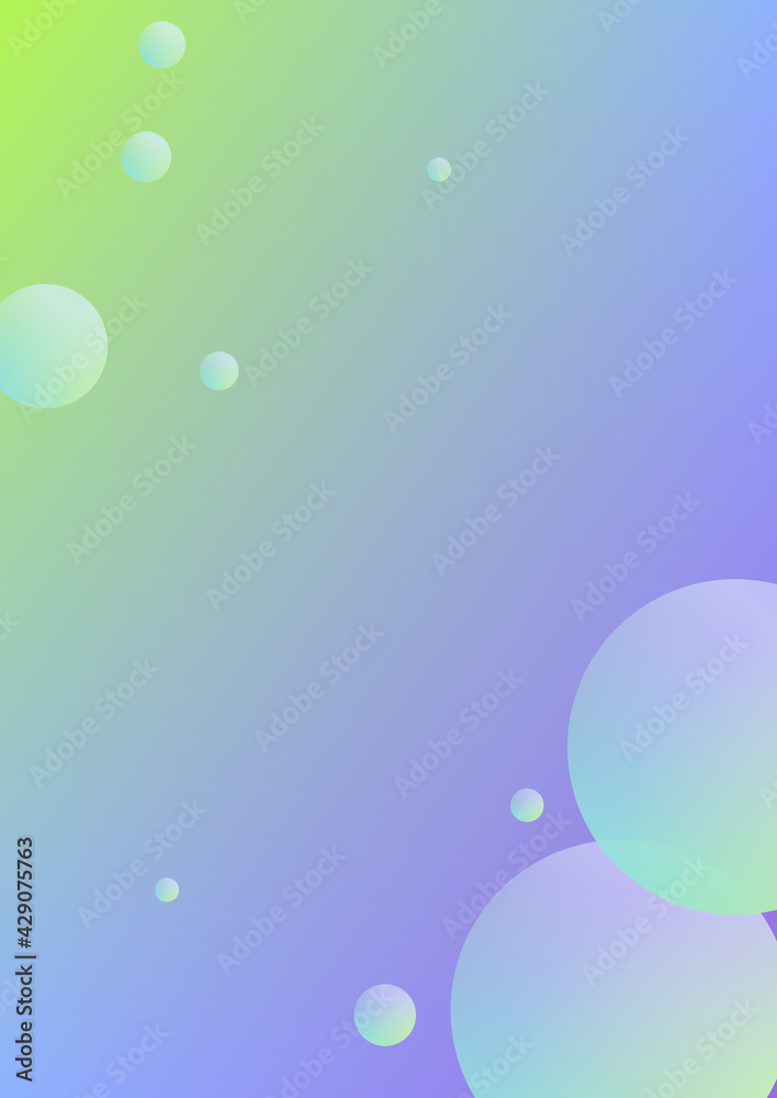 Holographic cover with radial fluid