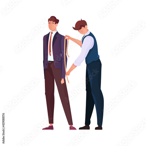 Measuring Jacket Tailor Composition