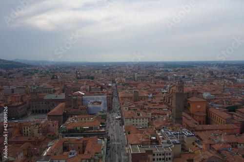 panorama of Bologna