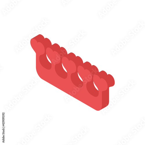 Toe Separator Pedicure Composition