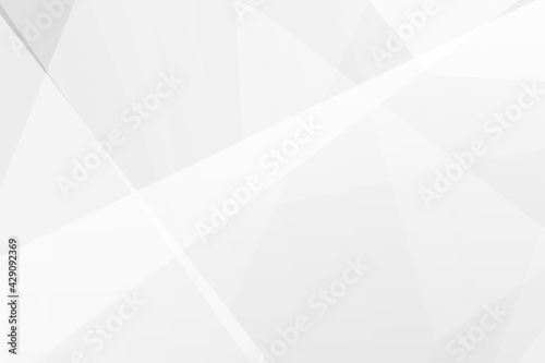 Abstract white and grey on light silver background modern design. Vector illustration EPS 10.