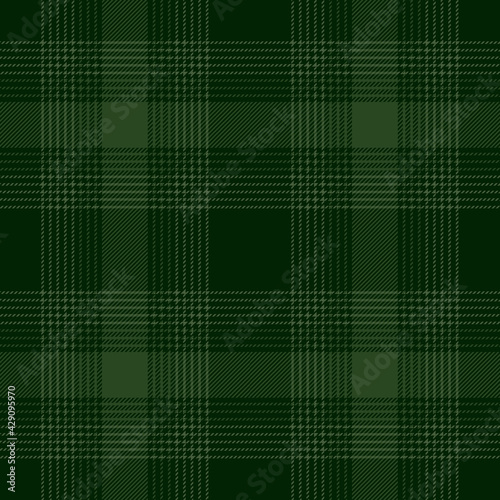 Green plaid. Tartan pattern for textile, paper and other prints.