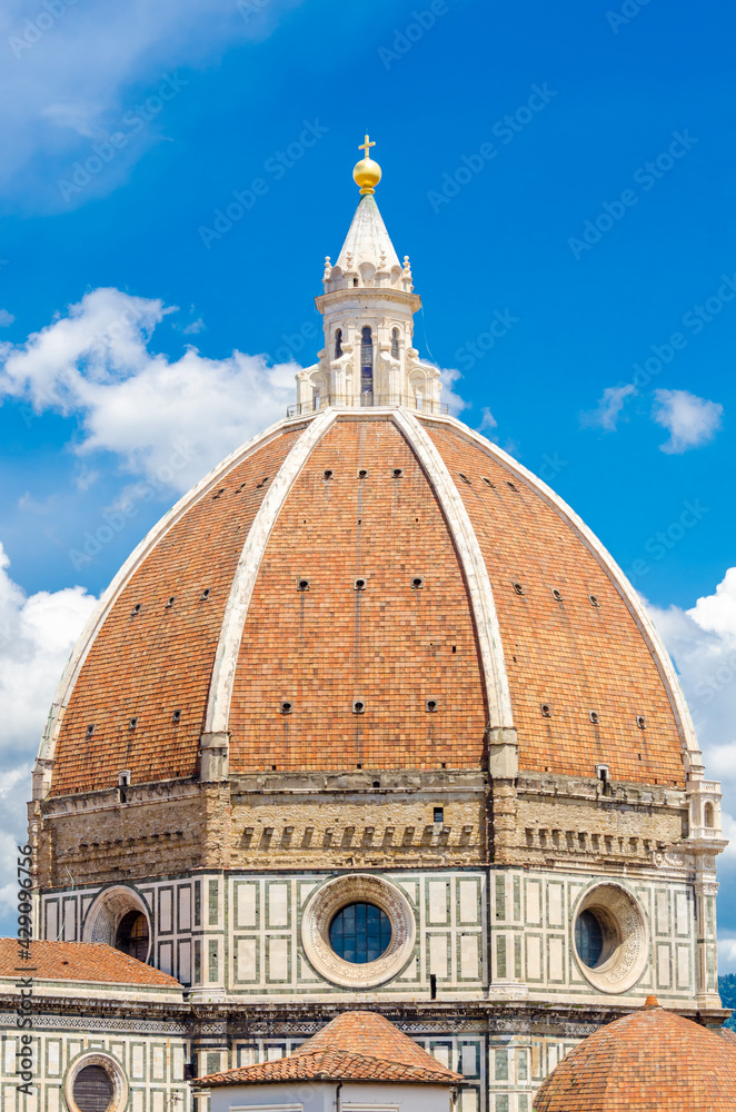 Palazzo Vecchio and Cathedral of Santa Maria del Fiore (Duomo), Florence, Italy