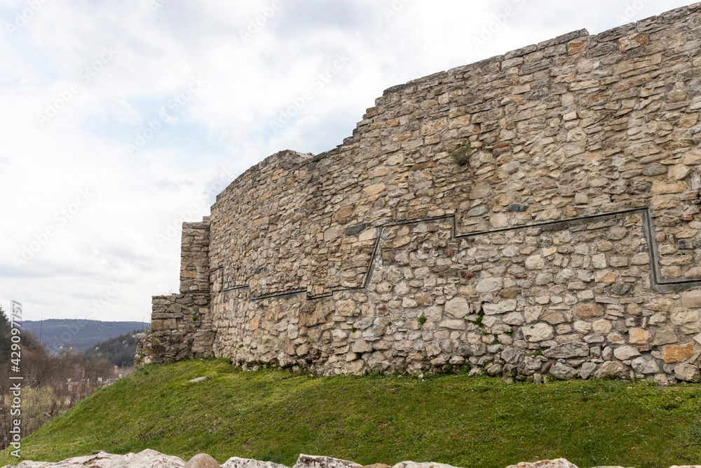 Ruins of Fortress Kaleto at town of Mezdra, Bulgaria