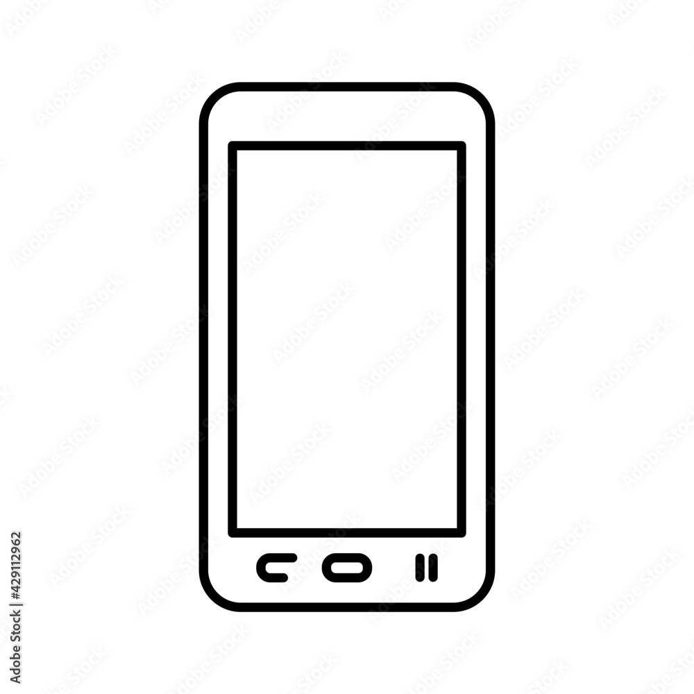 Smartphone icon design Smartphone icon design