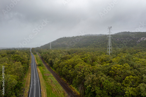 Φωτογραφία Bruce Highway through the rainforest area between Cardwell and Ingham, North Que