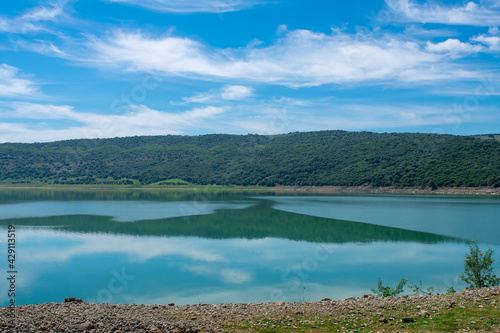 Bornos reservoir lake, Cadiz. Andalucia. España. Europa. 