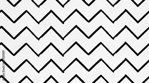 Chevron background ink brush pattern