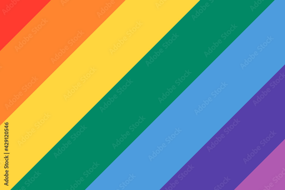 Rainbow LGBTQ pride month background Rainbow LGBTQ pride month background