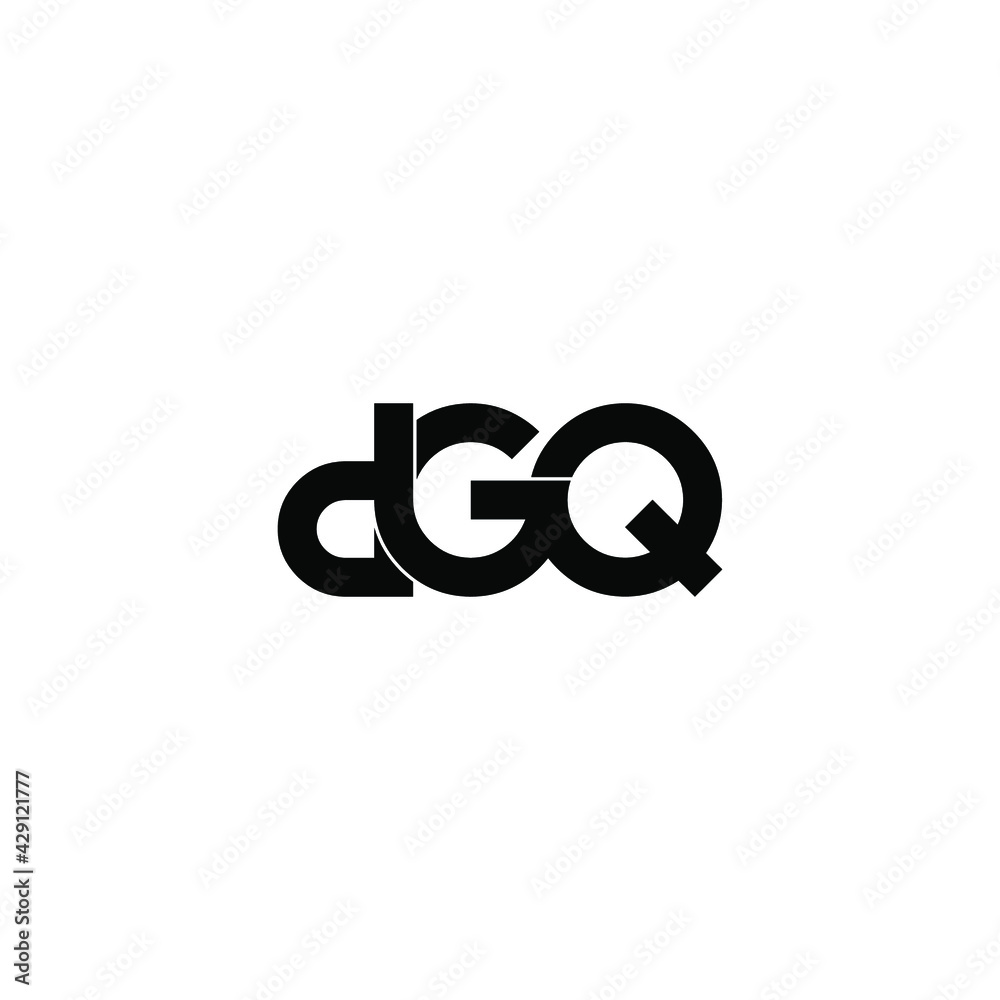 dgq letter original monogram logo design dgq letter original monogram logo design