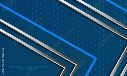 The best abstract line and metallic pattern background. futuristic background, Abstract art wallpaper. Vector illustration.