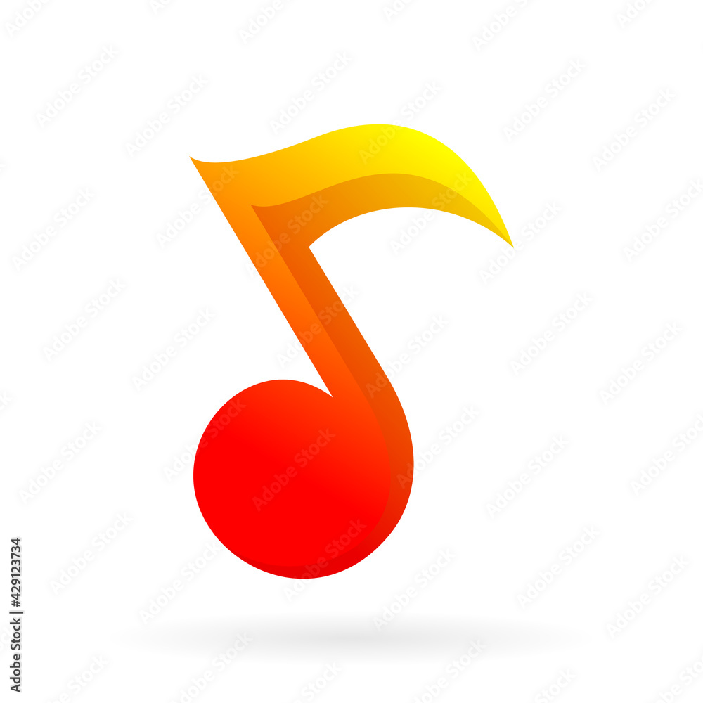 music note logo vector symbol music note logo vector symbol