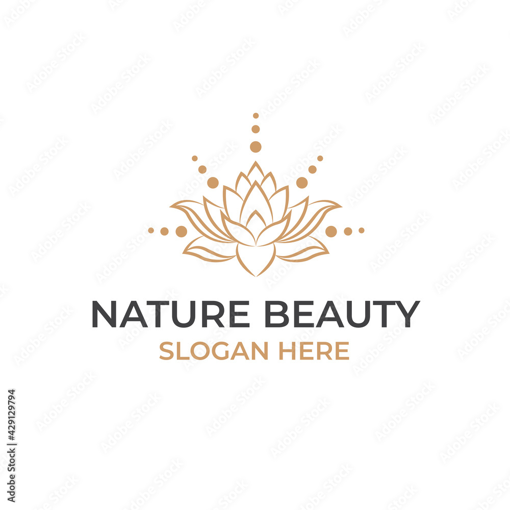 creative luxury cosmetic logo nature creative luxury cosmetic logo nature