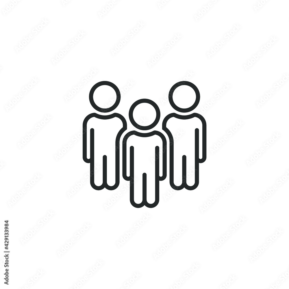 Simple icon for business, finance, someone achieving success, presentations, team work, and office work Simple icon for business, finance, someone achieving success, presentations, team work, and office work