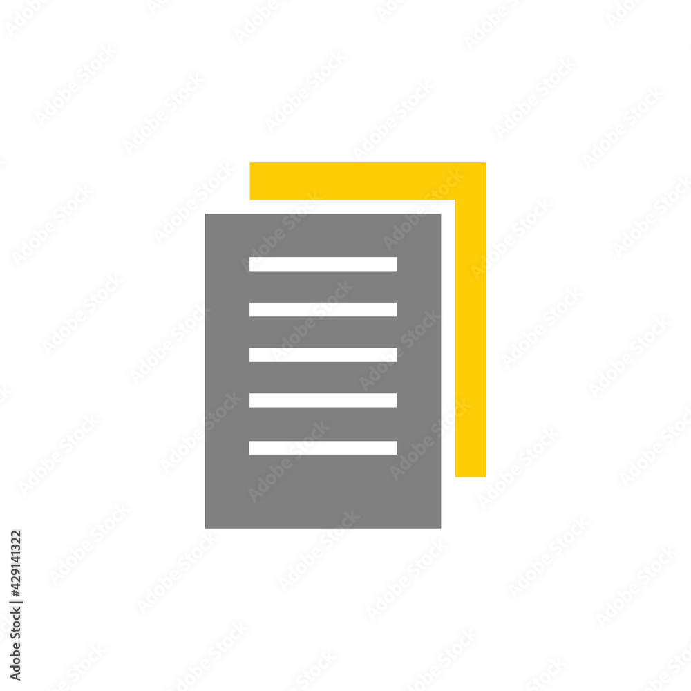Document sheets, finance, money and banking glyph style vector icon. Single isolated sign. Document sheets, finance, money and banking glyph style vector icon. Single isolated sign.