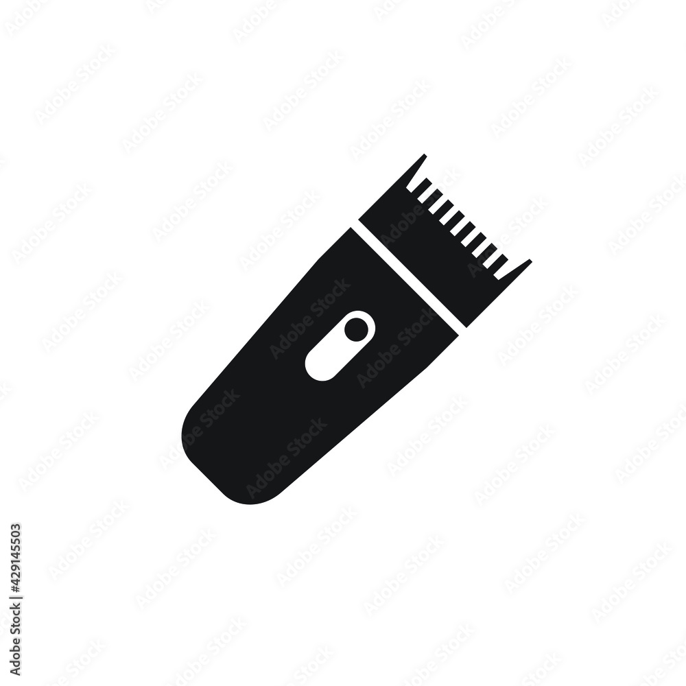 Electric razor icon design. vector illustration Electric razor icon design. vector illustration