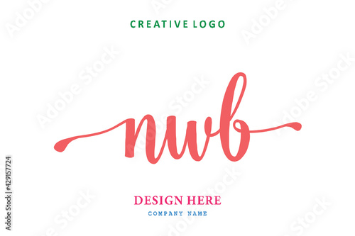 NWB lettering logo is simple, easy to understand and authoritative