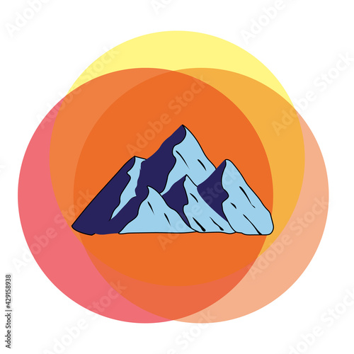 mountain and mountains