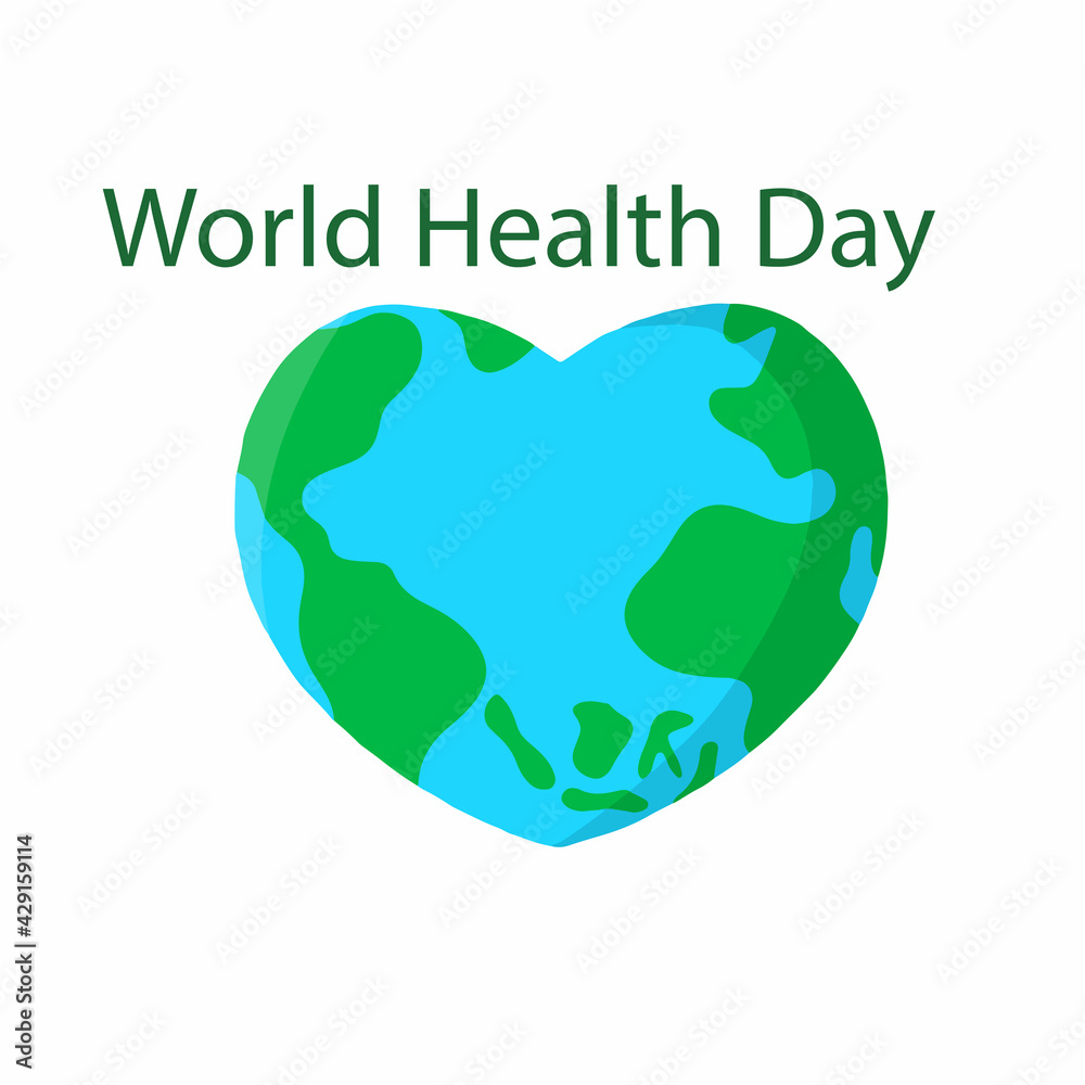 World Health Day Celebration Vector Template Design Illustration