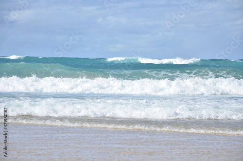 Wave on the beach, Australia