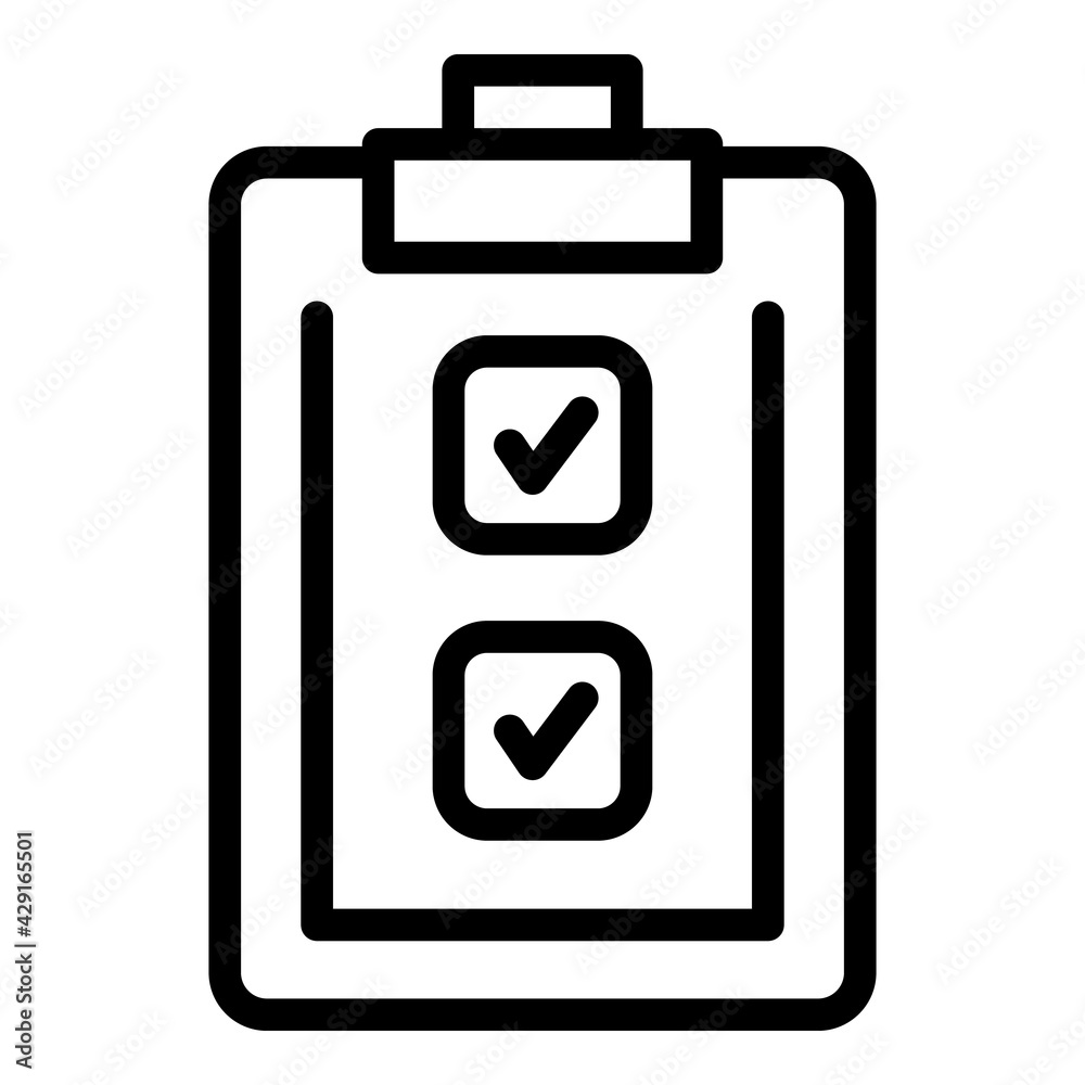 Medical report icon. Outline Medical report vector icon for web design isolated on white background Medical report icon. Outline Medical report vector icon for web design isolated on white background