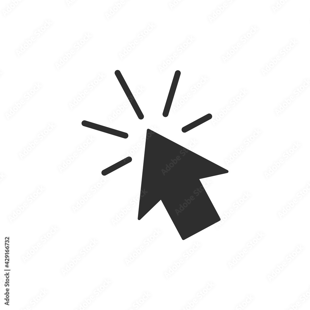 Clicking Cursor Pointer Icon Clicking Cursor Pointer Icon