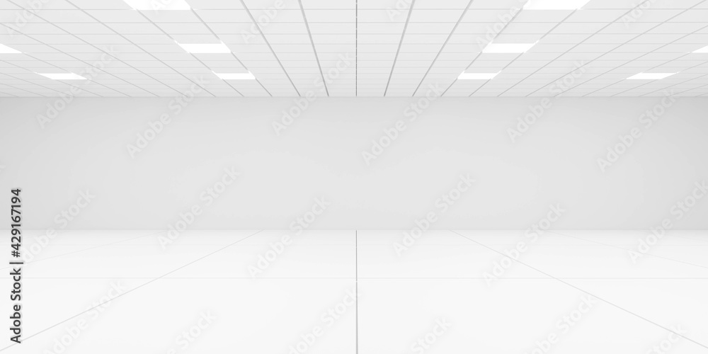 empty white modern architecture room office interior 3d render illustration empty white modern architecture room office interior 3d render illustration