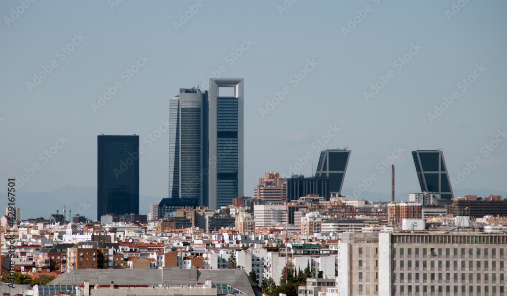 Skyline: Rascacielos de Madrid