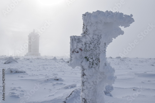 Harzer Brocken im Winter