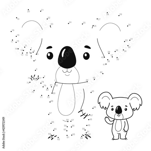 Dot to dot games for children