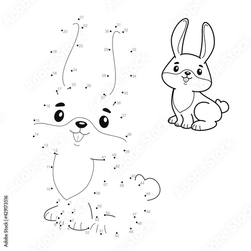 Dot to dot games for children