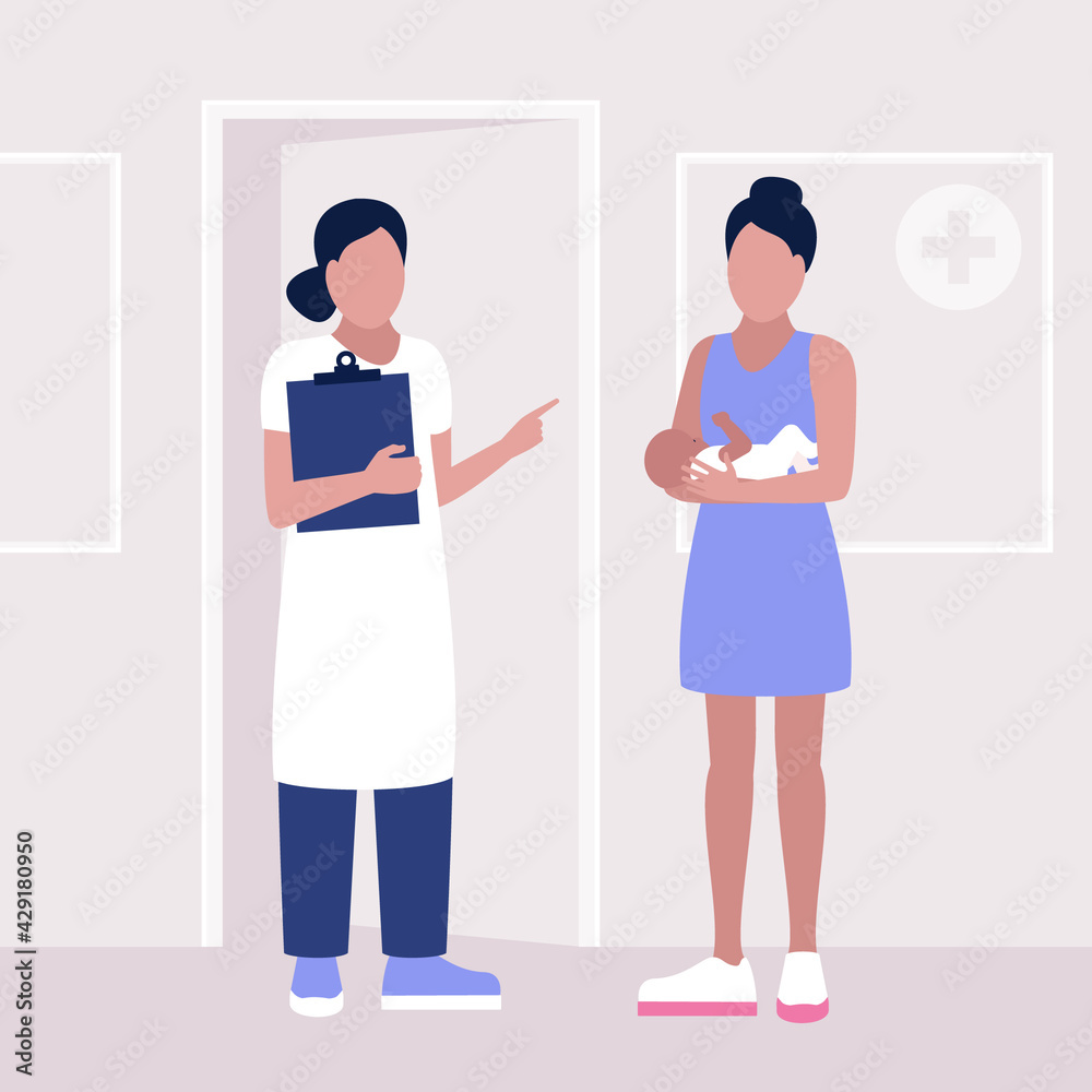 Fototapeta premium pediatrician