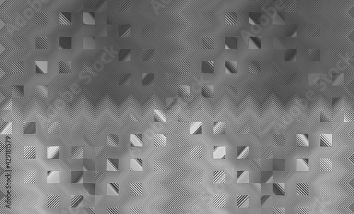 Silver metal texture for the background design. Abstract background of metal texture with aluminium or steel. Horizontal metal background with line pattern