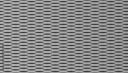 Silver metal texture for the background design. Abstract background of metal texture with aluminium or steel. Horizontal metal background with line pattern