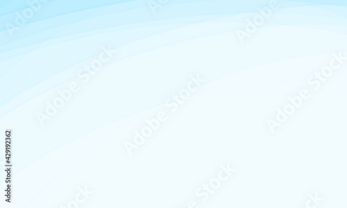 Abstract white blue curved gradient geometric background. with space for concept design Technology and modern.