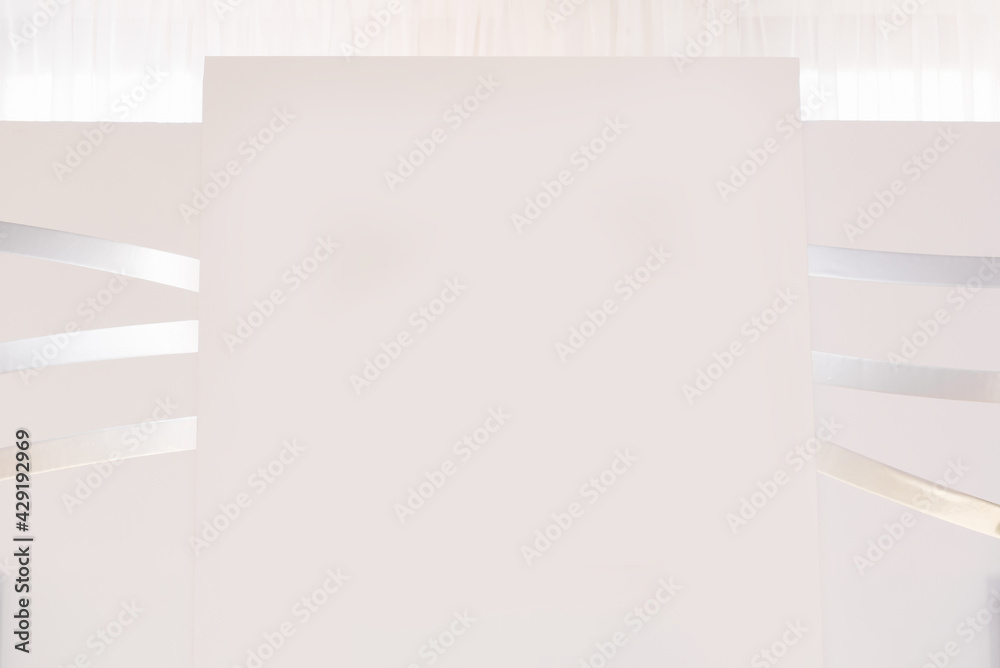 White smooth background for writing text with gray iridescent lines White smooth background for writing text with gray iridescent lines